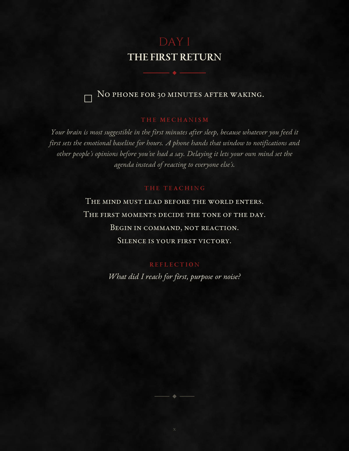 THE WAR PROTOCOL