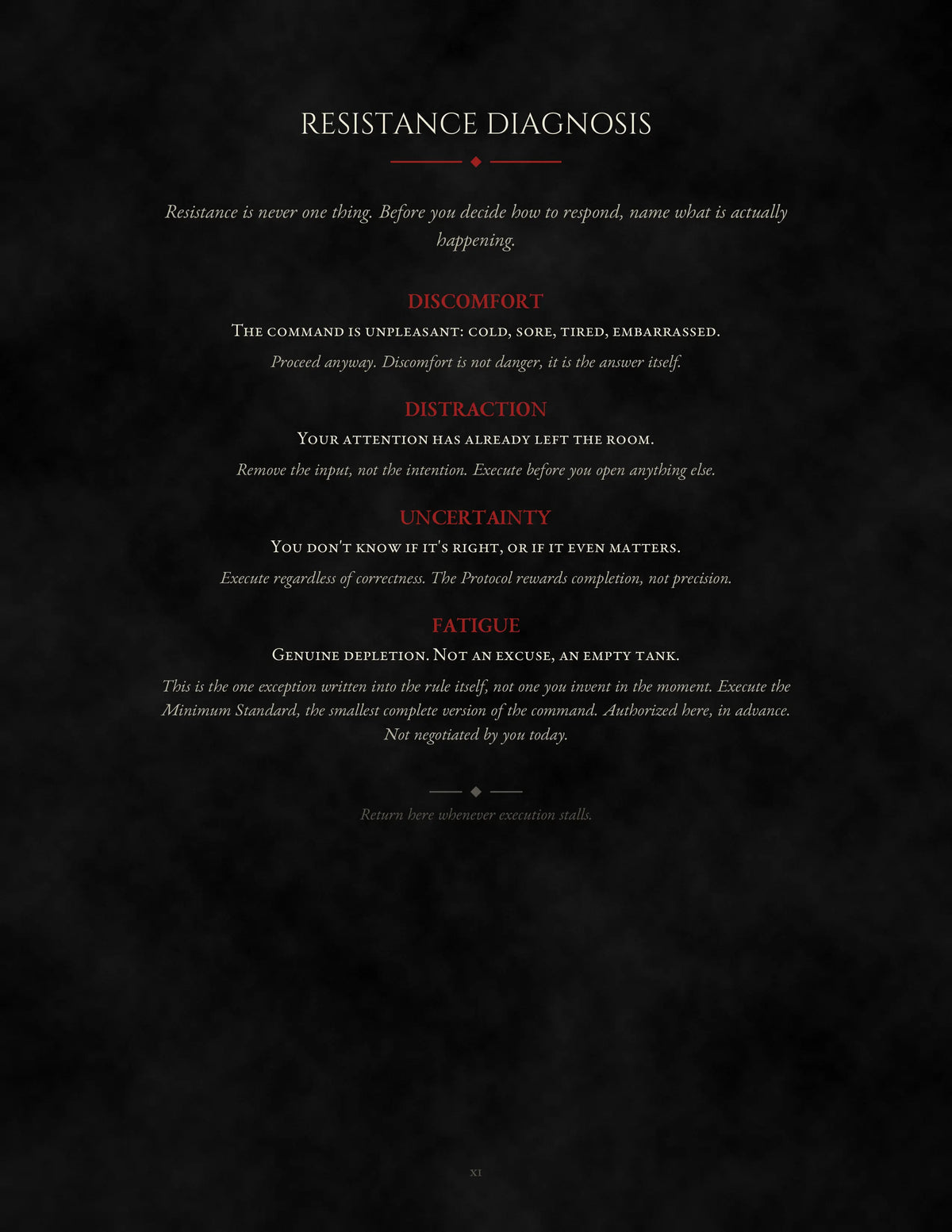 THE WAR PROTOCOL